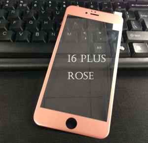 9H 0.26mm Glossy 3D Curved Carbon Fiber Soft Edge Tempered Glass For iPhone 6 6S Plus Phone Screen Protector Film For iPhone 7