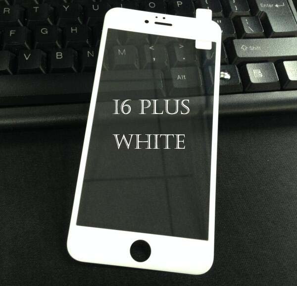 9H 0.26mm Glossy 3D Curved Carbon Fiber Soft Edge Tempered Glass For iPhone 6 6S Plus Phone Screen Protector Film For iPhone 7