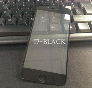 9H 0.26mm Glossy 3D Curved Carbon Fiber Soft Edge Tempered Glass For iPhone 6 6S Plus Phone Screen Protector Film For iPhone 7