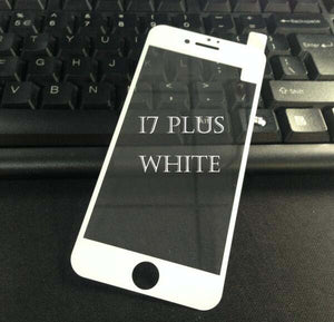 9H 0.26mm Glossy 3D Curved Carbon Fiber Soft Edge Tempered Glass For iPhone 6 6S Plus Phone Screen Protector Film For iPhone 7