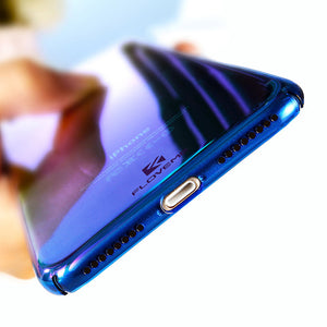 FLOVEME For iPhone 6 6S Plus Case 5 5S SE Gradient Blue-Ray Light Case For Apple iPhone 7 7 Plus 5S 5 SE Clear Accessories Cover