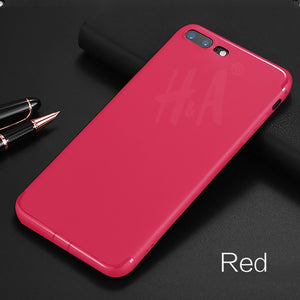 H&A Luxury Back Matte Soft Silicon Case for iPhone 6 Cases 6s Plus 5 5s SE 7 7 Case Full Cover For iPhone 7 7 Plus Phone Cases