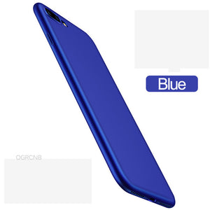 Luxury Back Matte Soft Silicon Case For iPhone 7 Cases 6S 7 Plus 6 Candy Full Cover For iPhone 7 Case Plus Phone Coque Fundas