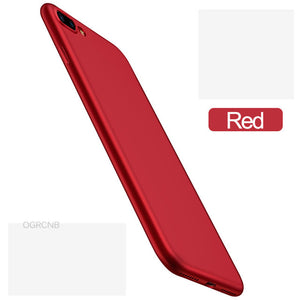 Luxury Back Matte Soft Silicon Case For iPhone 7 Cases 6S 7 Plus 6 Candy Full Cover For iPhone 7 Case Plus Phone Coque Fundas