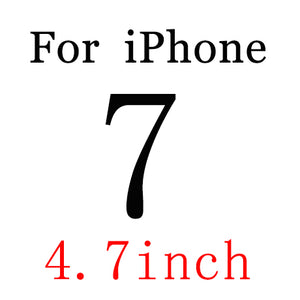 Soultz Tempered Glass Film for iPhone 5 5s 7 Plus 9H Hard 2.5D Screen Protector for iPhone 6 6s 6 Plus SE 4 8 with Clean Tools
