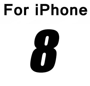 Soultz Tempered Glass Film for iPhone 5 5s 7 Plus 9H Hard 2.5D Screen Protector for iPhone 6 6s 6 Plus SE 4 8 with Clean Tools