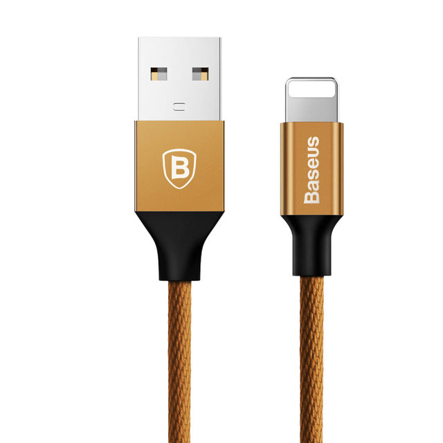 For iPhone Cable Baseus Fast Data Charging USB Cable For iPhone 8 7 6 6s Plus 5 5s SE iPad Air Mini Charger Mobile Phone Cables