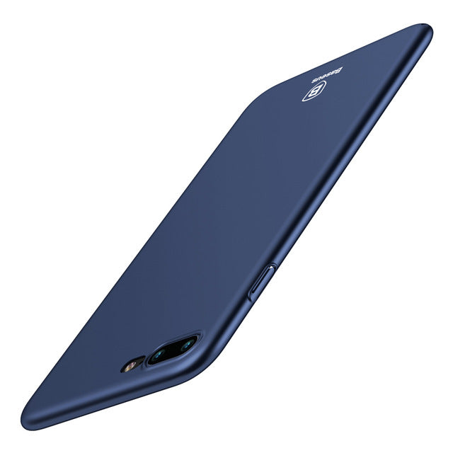 Baseus Luxury Phone Case For iPhone 8 7 6 6s s Ultra Thin Slim Cover For iPhone 8 7 6 6s Plus Capinhas PC Back Shell Coque Funda