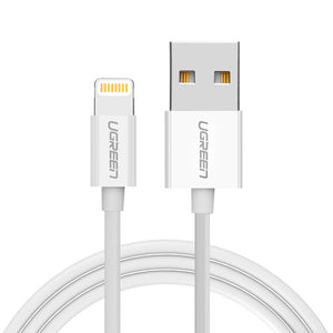 Ugreen USB Cable for iPhone 8 2.4A MFi Lightning to USB Cable Fast Charging Data Cable for iPhone 7 6 5s iPad Mobile Phone Cable