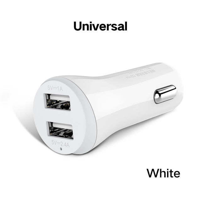 Ugreen Car USB Charger Quick Charge 3.0 2.0 Mobile Phone Charger 2 Port USB Fast Car Charger for Samsung Xiaomi Tablet Charger