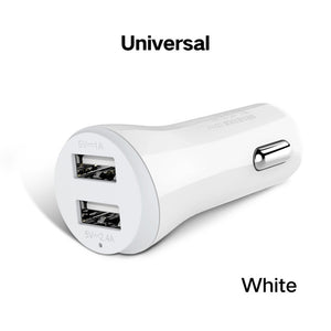 Ugreen Car USB Charger Quick Charge 3.0 2.0 Mobile Phone Charger 2 Port USB Fast Car Charger for Samsung Xiaomi Tablet Charger