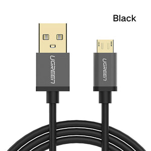 Ugreen Micro USB Cable Fast Charging USB Data Cable Android Microusb Charger Cable for Samsung Xiaomi Tablet Mobile Phone Cables