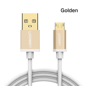 Ugreen Micro USB Cable Fast Charging USB Data Cable Android Microusb Charger Cable for Samsung Xiaomi Tablet Mobile Phone Cables
