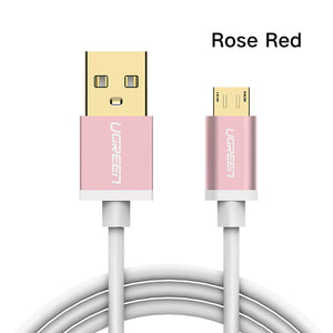 Ugreen Micro USB Cable Fast Charging USB Data Cable Android Microusb Charger Cable for Samsung Xiaomi Tablet Mobile Phone Cables