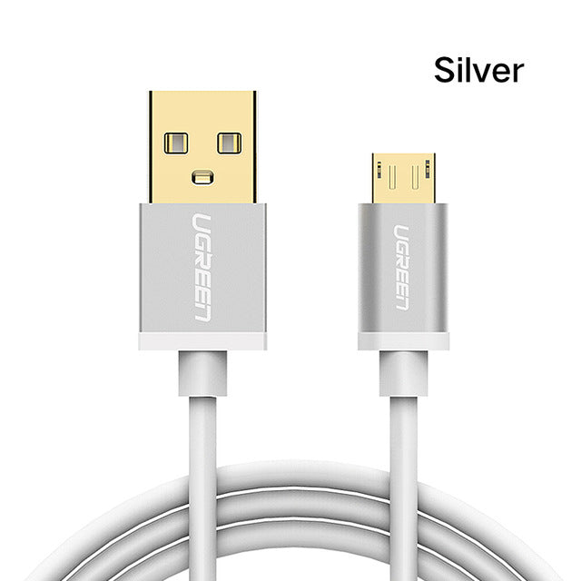 Ugreen Micro USB Cable Fast Charging USB Data Cable Android Microusb Charger Cable for Samsung Xiaomi Tablet Mobile Phone Cables