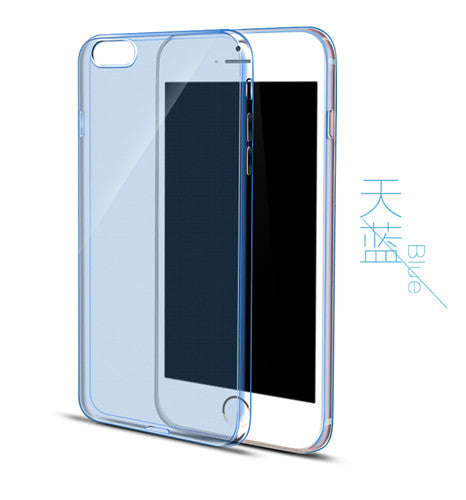 Esamday Clear Silicon Ultra Thin Soft TPU Case For iPhone 5 5s SE 6 6s 6Plus 6sPlus Transparent Phone Case For 7 7Plus 8 8Plus X